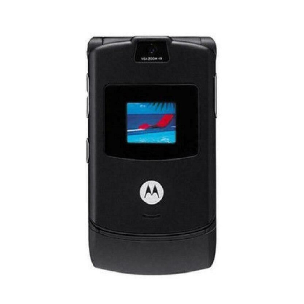 Original Motorola RAZR V3i 1.2MP camera, 2G unlocked flip phone