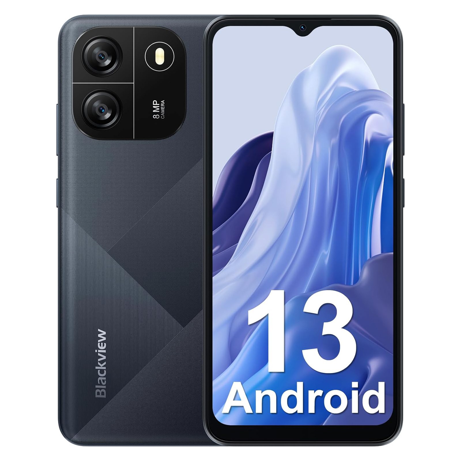 Blackview WAVE 6C 4G Smartphone 4GB+32GB Android 13 5100mAh Dual SIM Unlocked