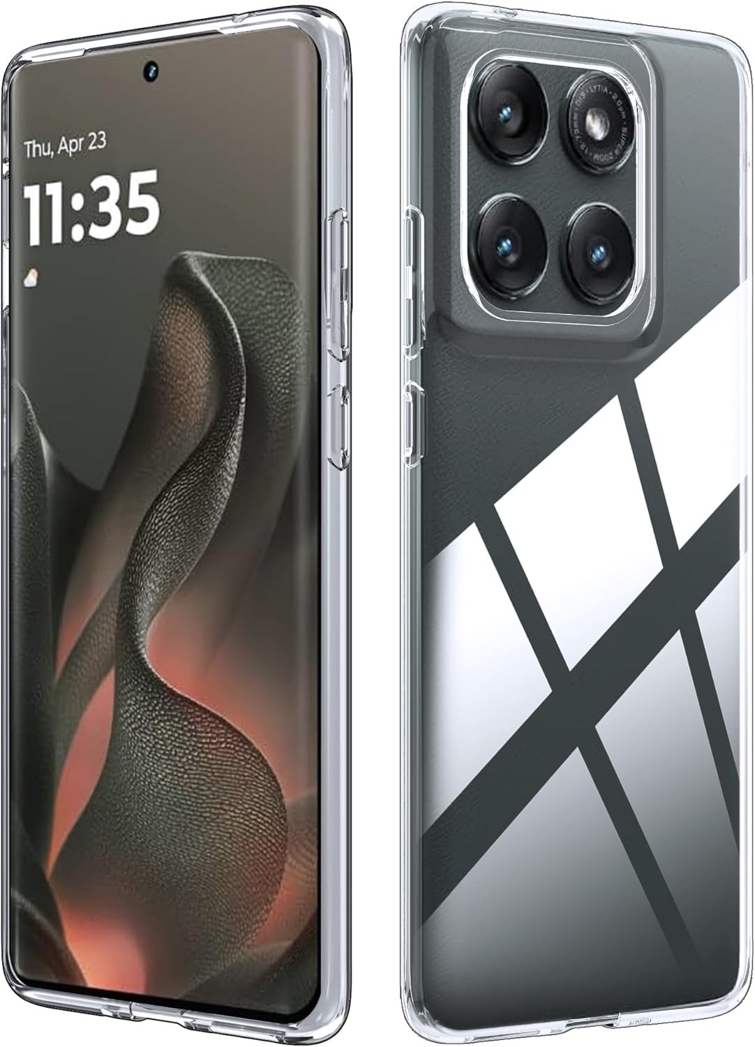 Motorola Moto Edge 2025 Case, High Quality TPU Rubber Skin, Scratch Resistant, F