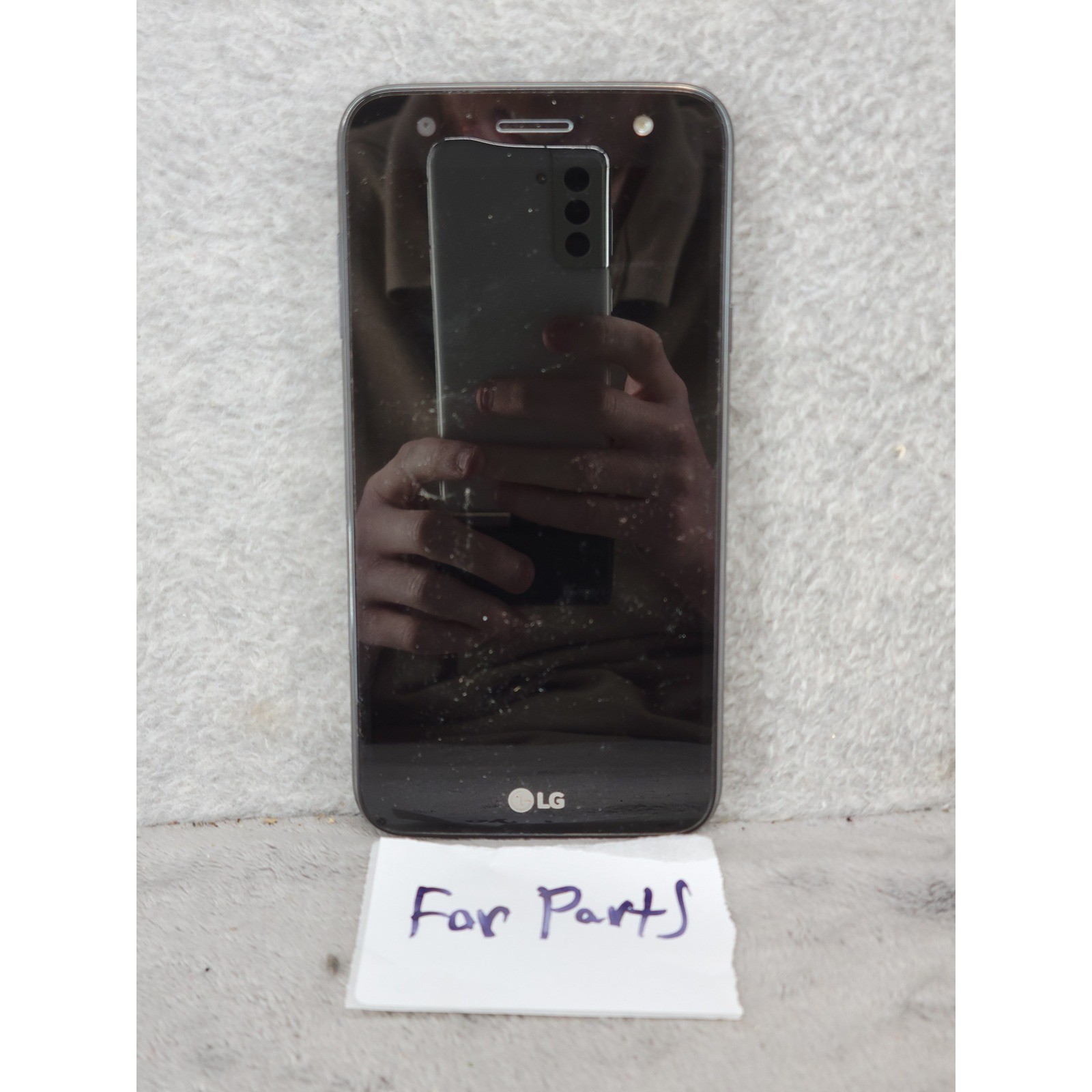 LG Rebel 4 LTE LML212VL TracFone Black 16GB Smartphone For Parts Repair