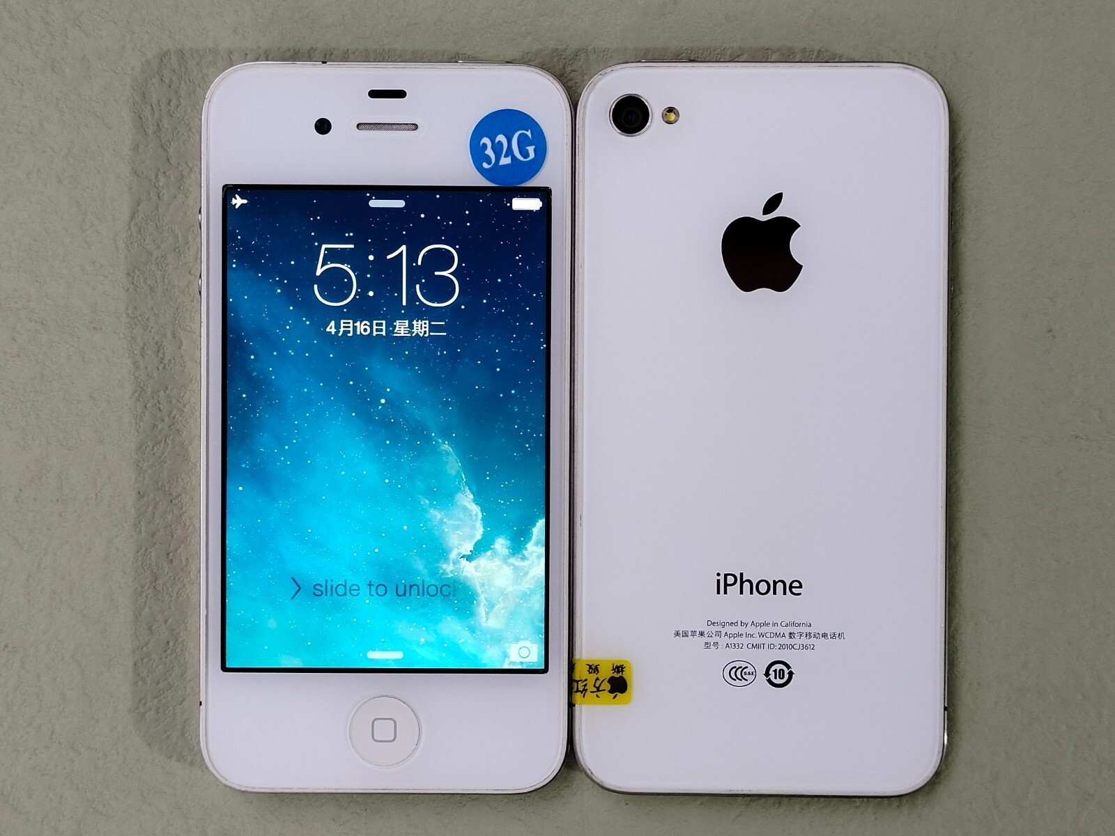 90%N ew Working Apple iPhone 4/4s White/Black 8/16/32GB UNLOCKED CCD Camera