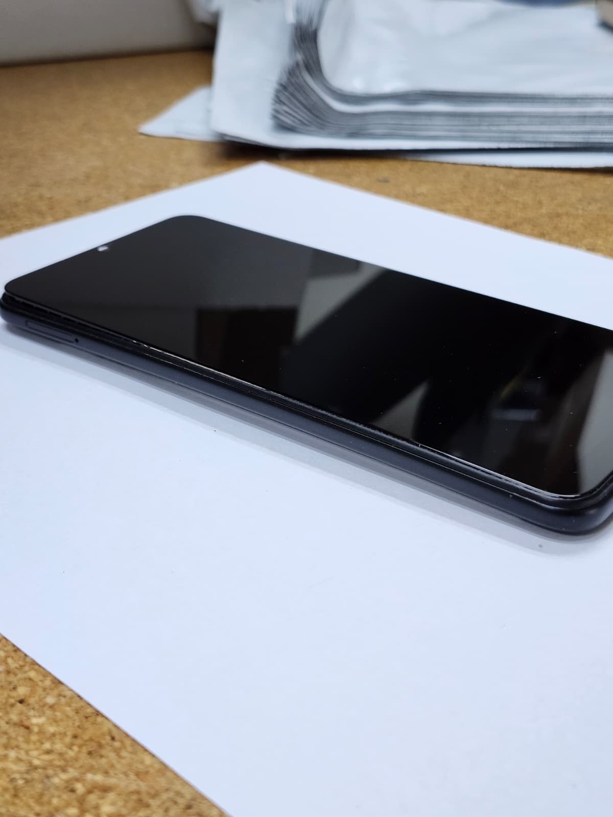 DEFECTIVE – Samsung Galaxy A03s – 32GB – Black – Tracfone – 12856