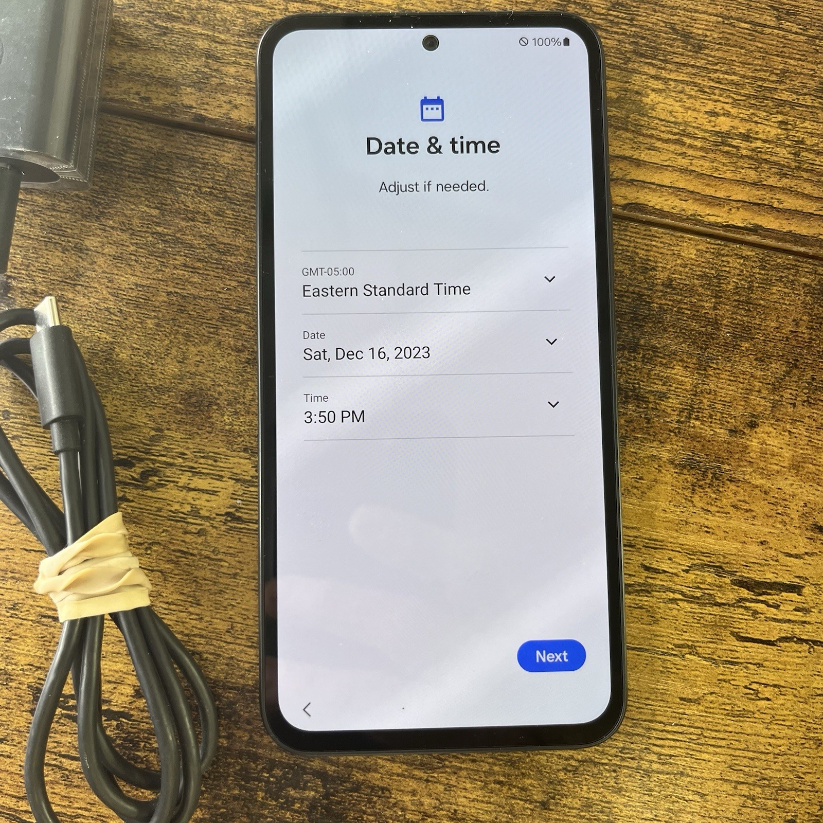 SAMSUNG GALAXY A54 5G Never Used 128GB BLACK *READ