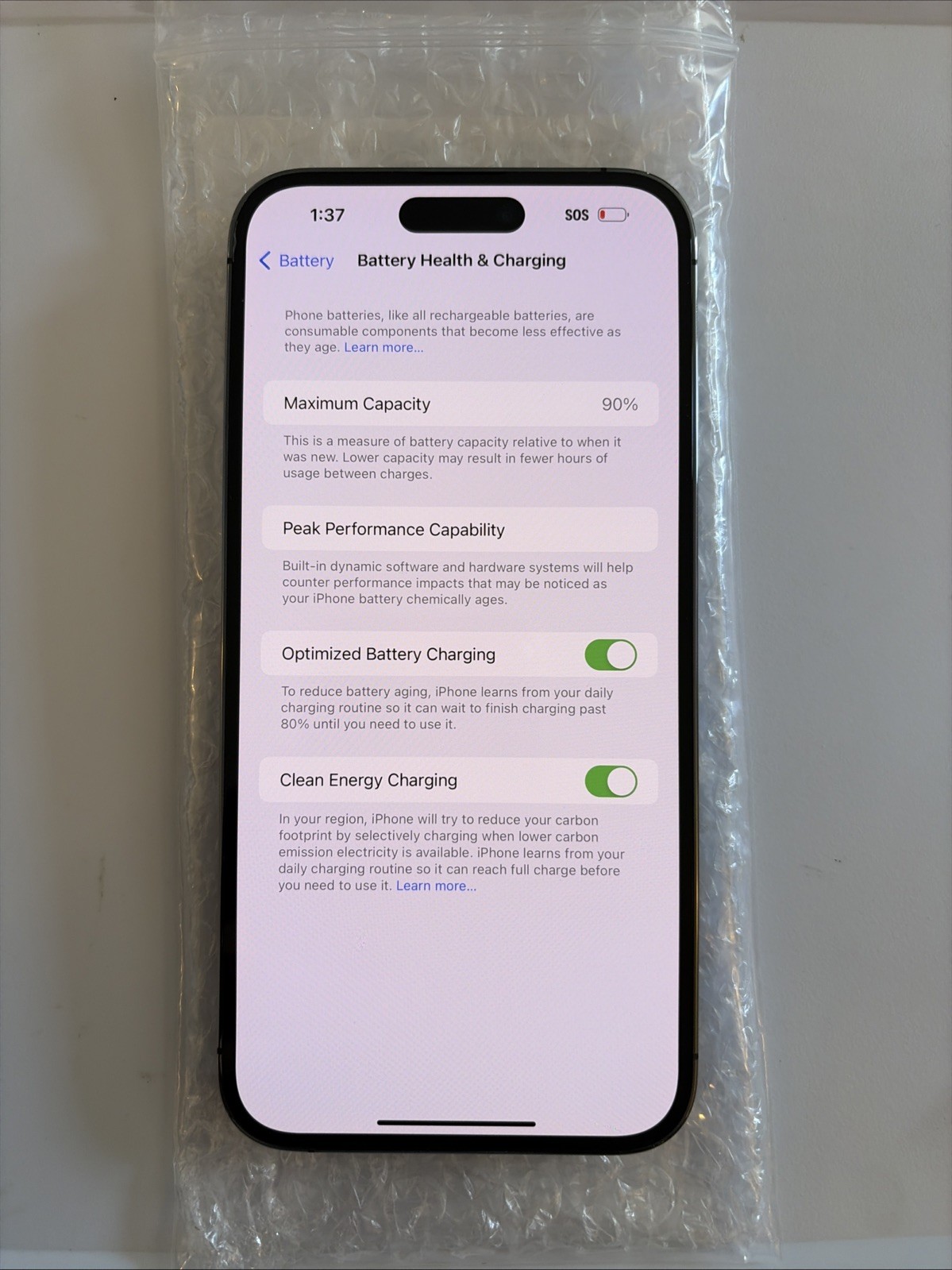 Apple iPhone 14 Pro Max Deep Purple A2651 128gb (Cricket Wireless) Clean #2