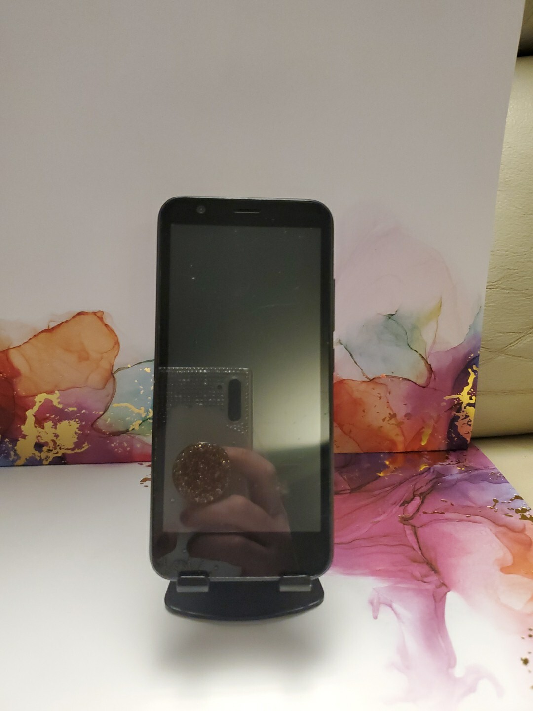 Rooted Nuu Mobile 8GB Black A6L-C Android Smartphone