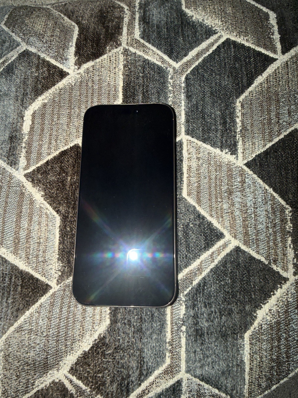 Apple iPhone 16 Pro Max 256GB Unlocked Silver 48MP Triple Camera Bar