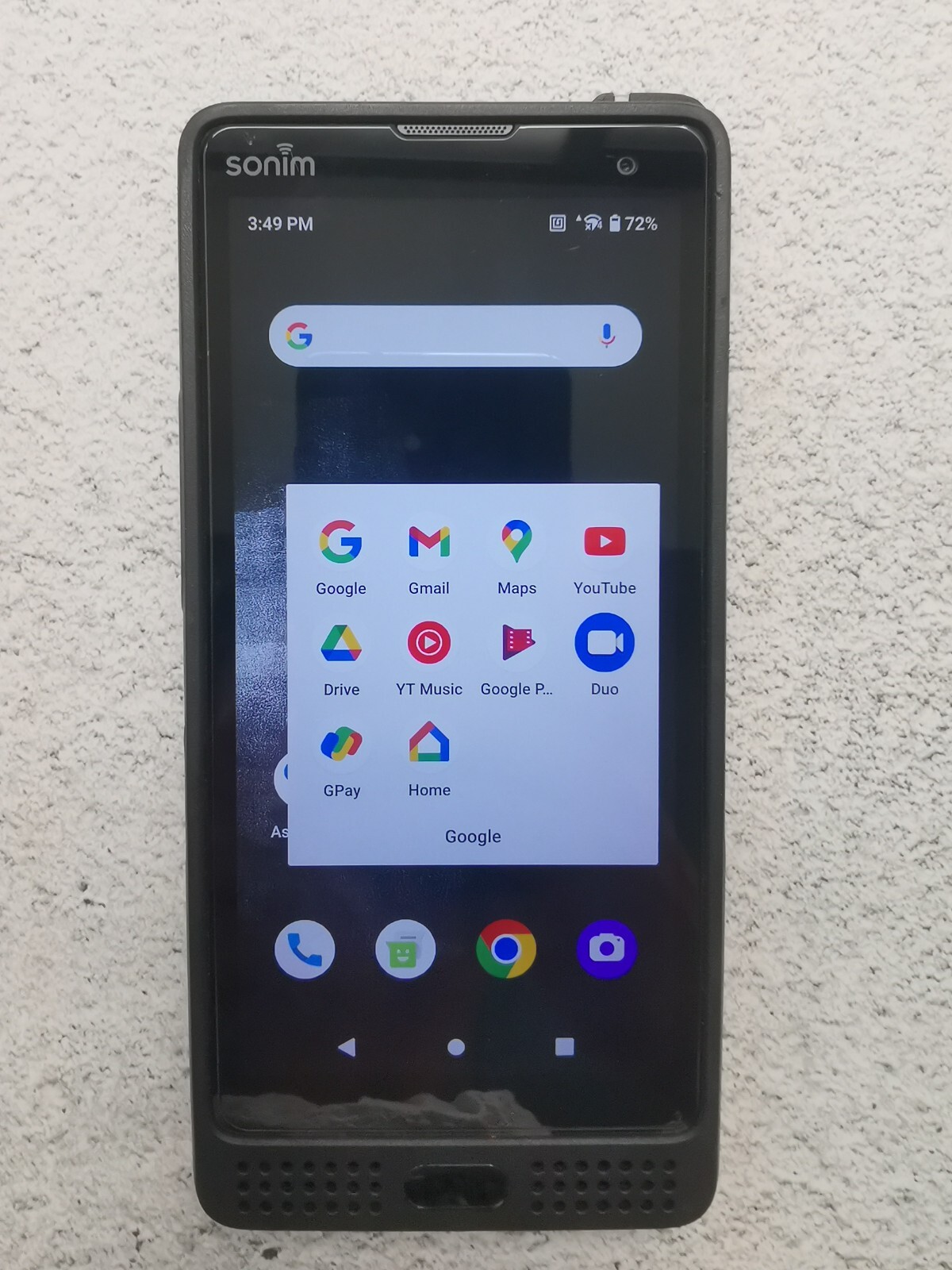 Sonim XP9900 128GB Android5G Unlocked(ATT) Rugged Phone Water&Dust-Resistant