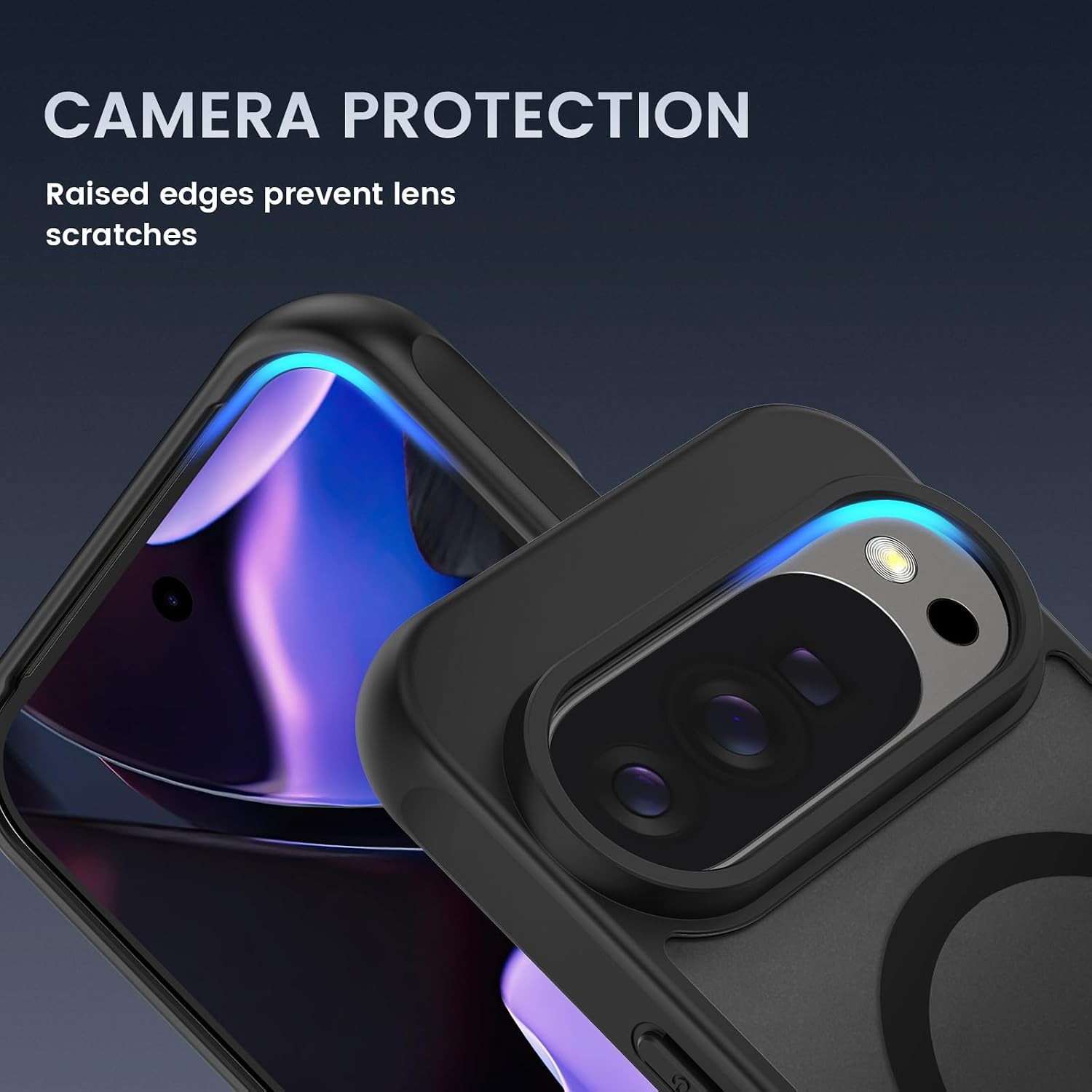 Privacy Screen Protector & Shockproof Case for Google Pixel 10 Pro XL 6.8 Inch