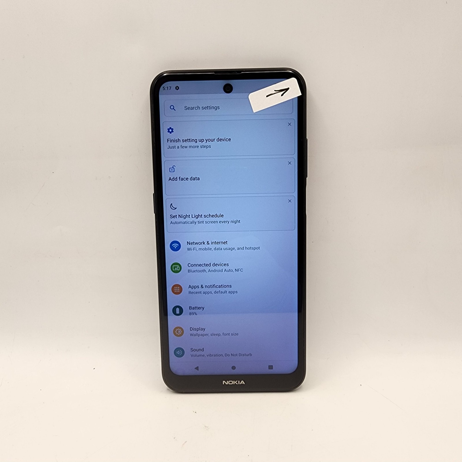 Nokia X100 5G TA-1399 128GB Midnight Blue (T-Mobile/Unlocked) – No Metro