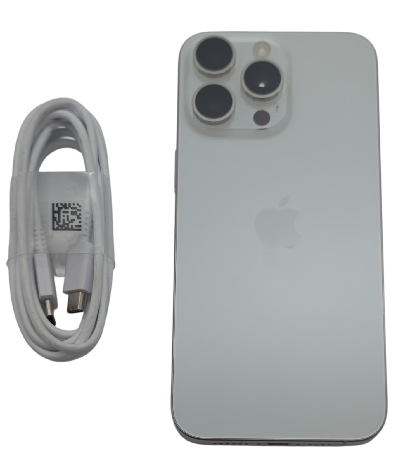 Apple iPhone 15 Pro Max 256GB Silver Network Unlocked Excellent OEM Without box