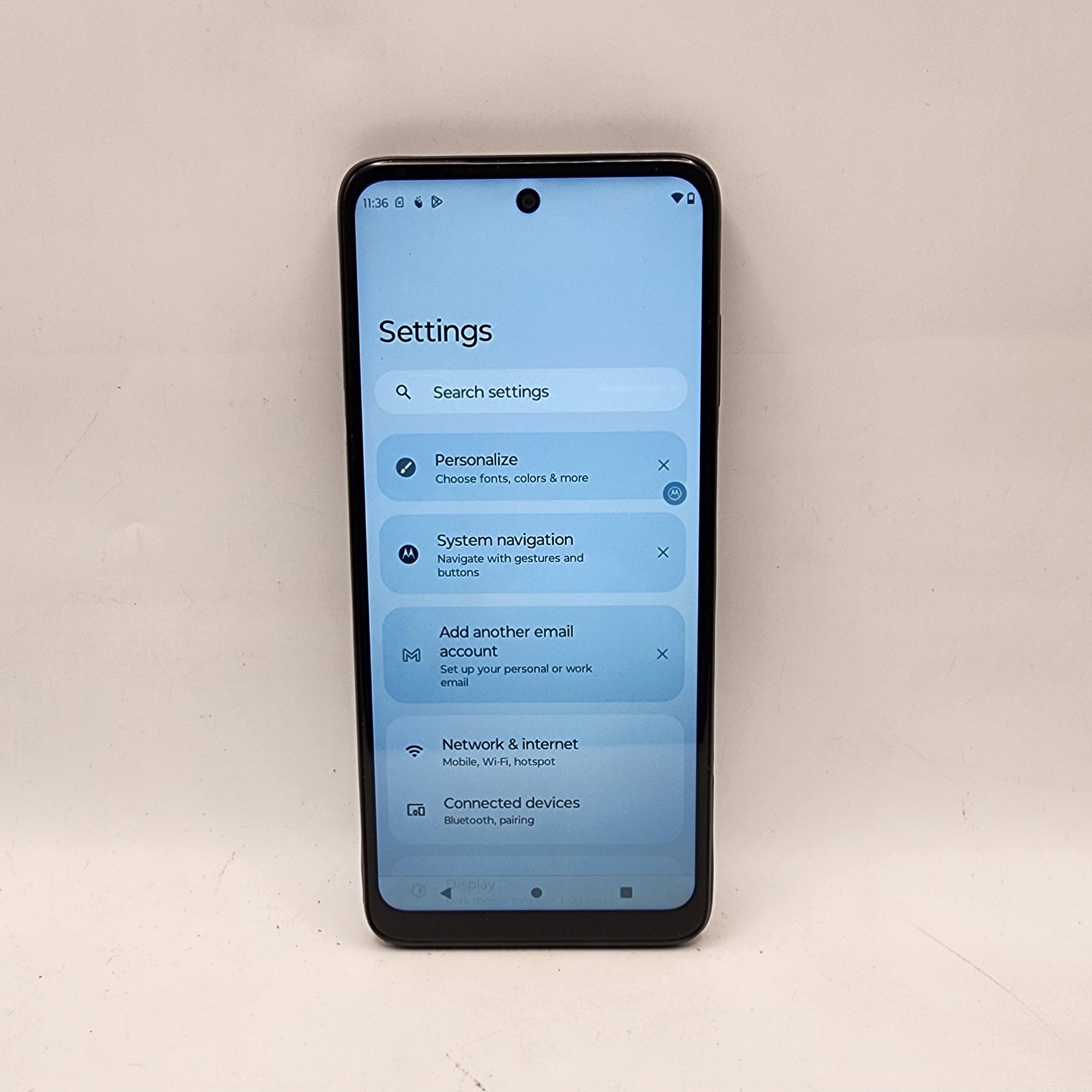 Motorola Moto G 5G (2022) XT2213-3 256GB Moonlight Gray (CDMA/GSM Unlocked)