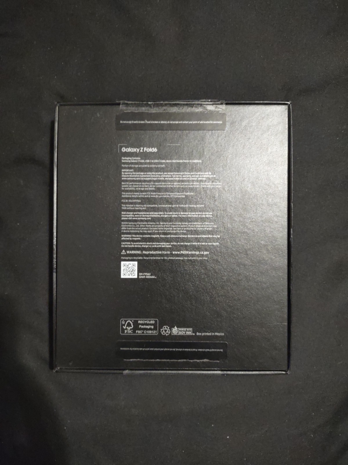 Samsung Galaxy Z Fold6 – 256 GB – Pink Gold (Unlocked) Open Box