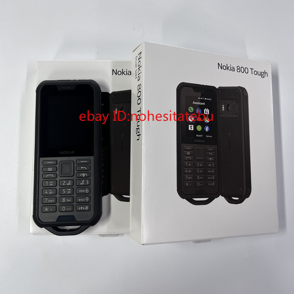Nokia 800 Tough 4G LTE Unlocked GPS WIFI Original 2.0MP Camera Mobile Phone