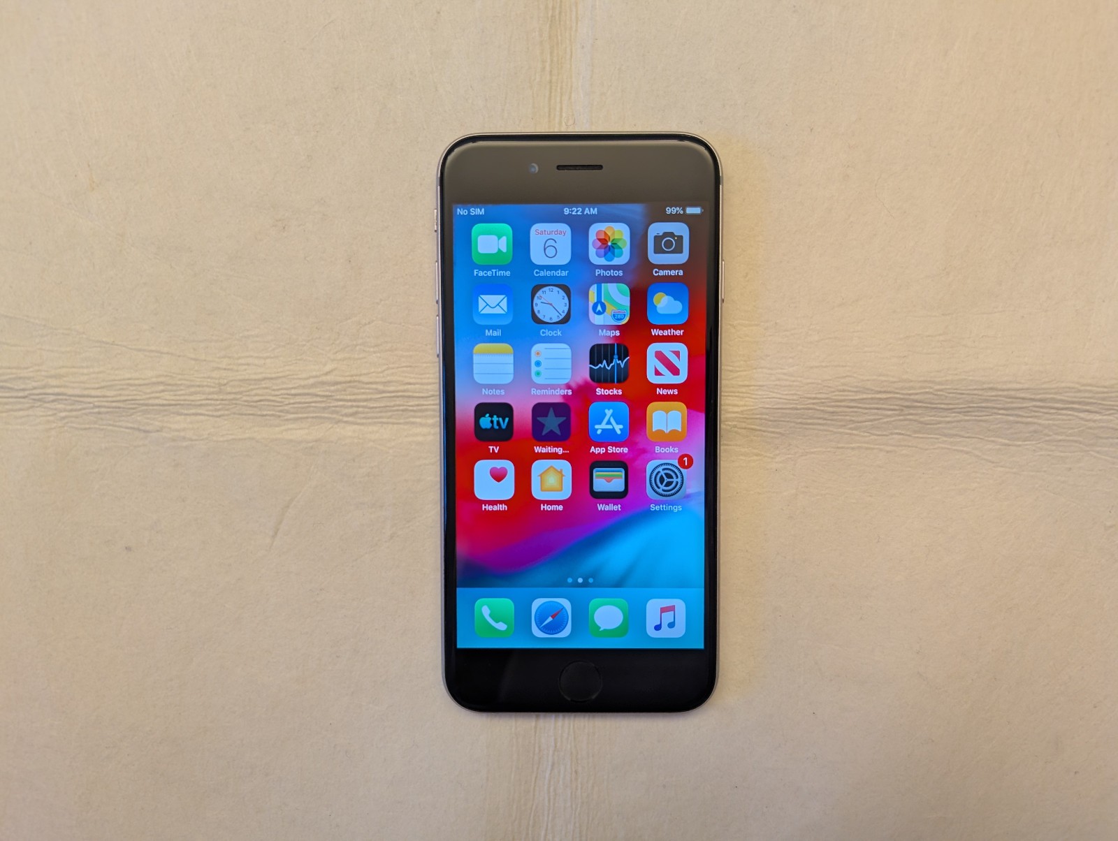 *NICE WORKING* Apple iPhone 6 16GB A1549 Space Gray – New Battery (Unlocked)