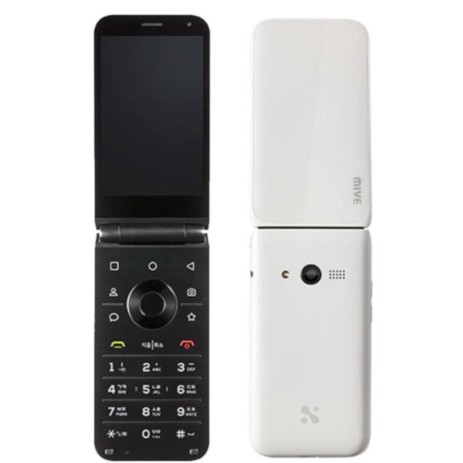 ALT MIVE Style Folder AT-M120 32GB Unlocked LTE 3G Flip Feature Phone