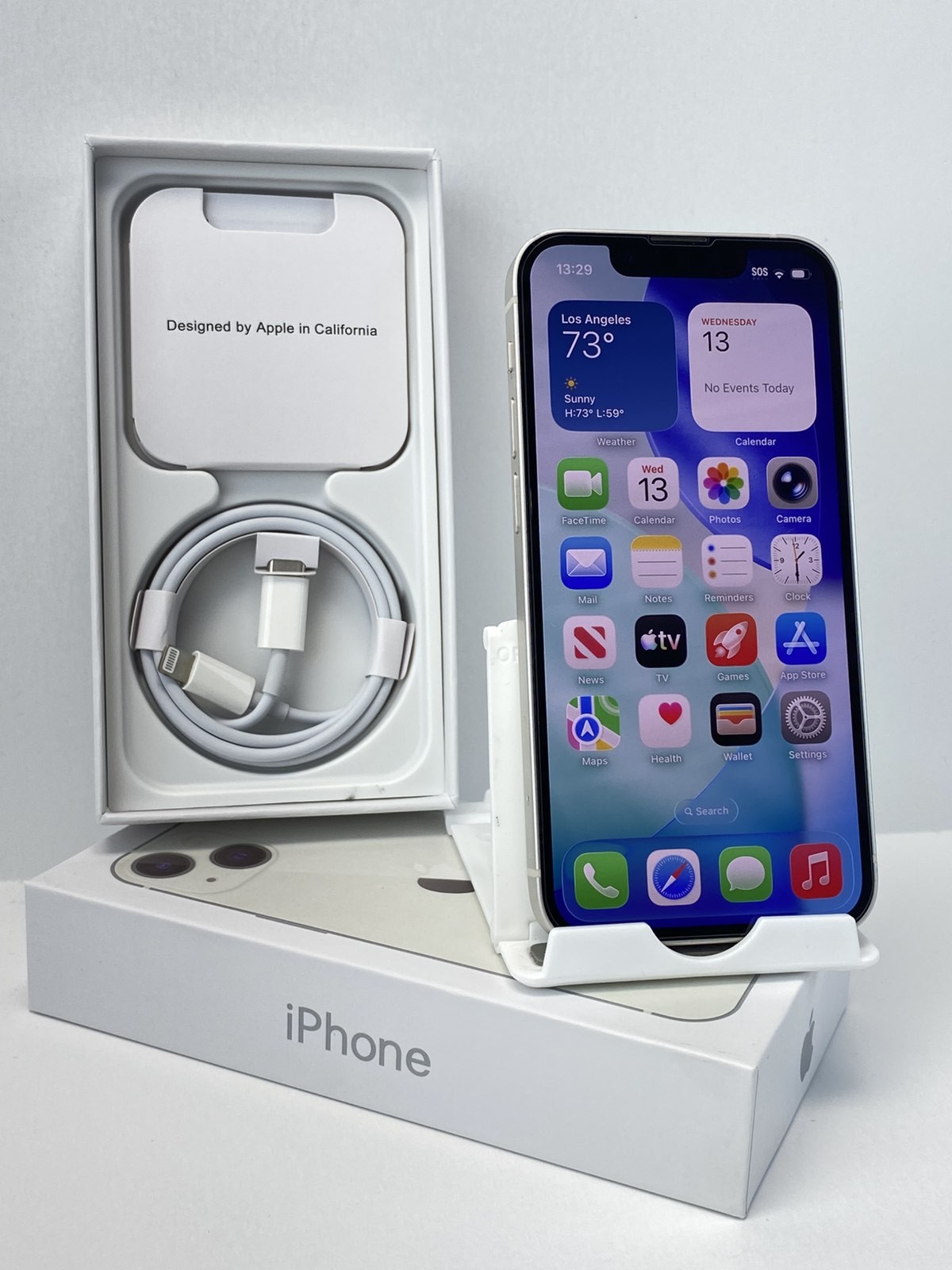 Apple iPhone 13 Mini A2481 256GB Starlight 95% battery health Unlocked