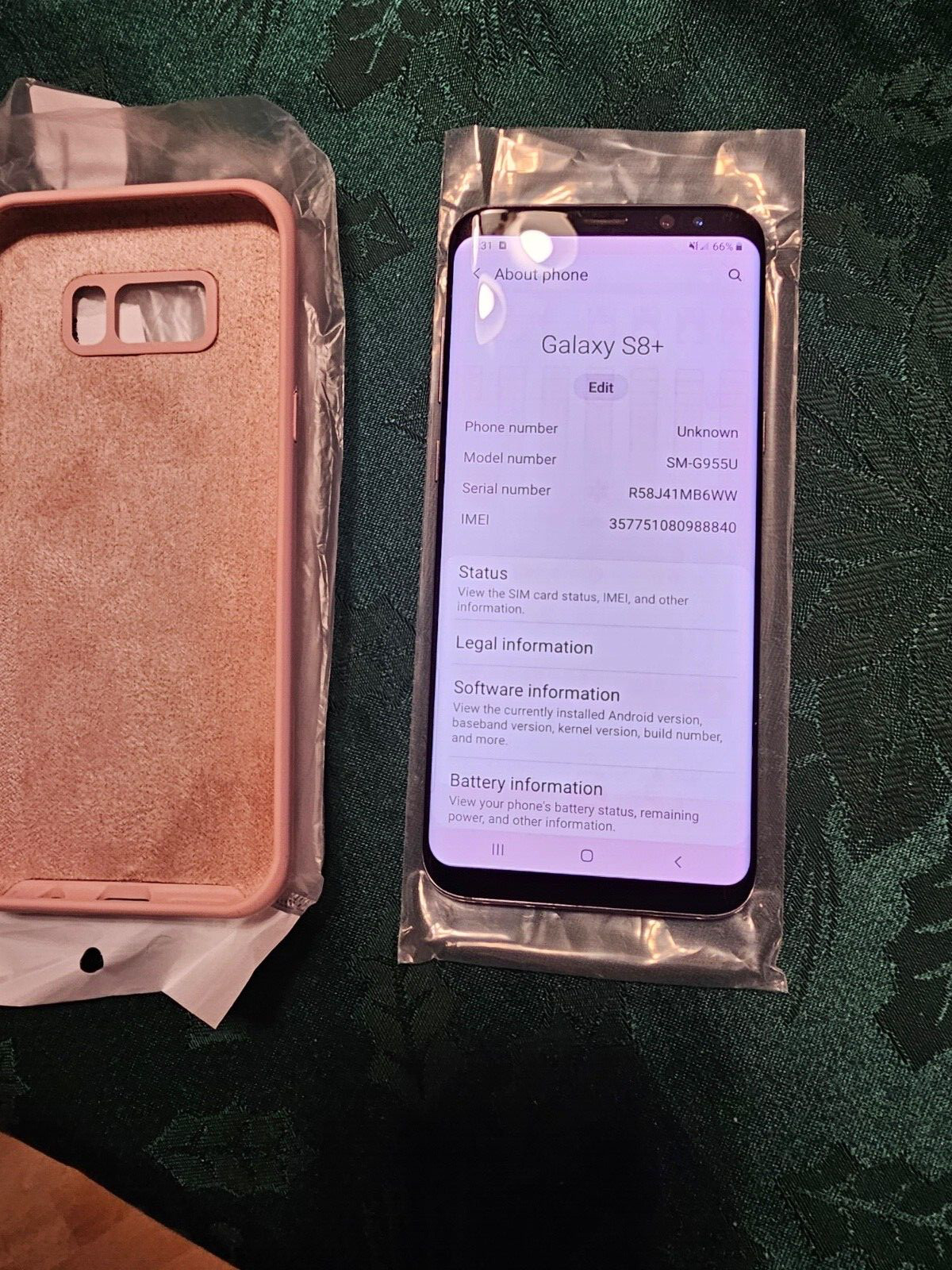 Samsung Galaxy S8+ plus smartphone – SM-G955U