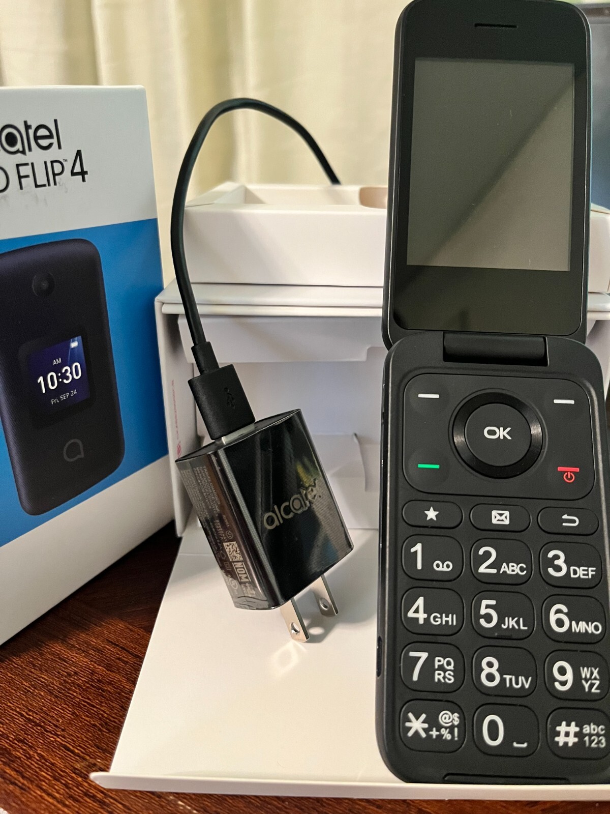 Alcatel Go Flip 4 4056W BLU KIT Mobile Phone 2MP Rear Camera