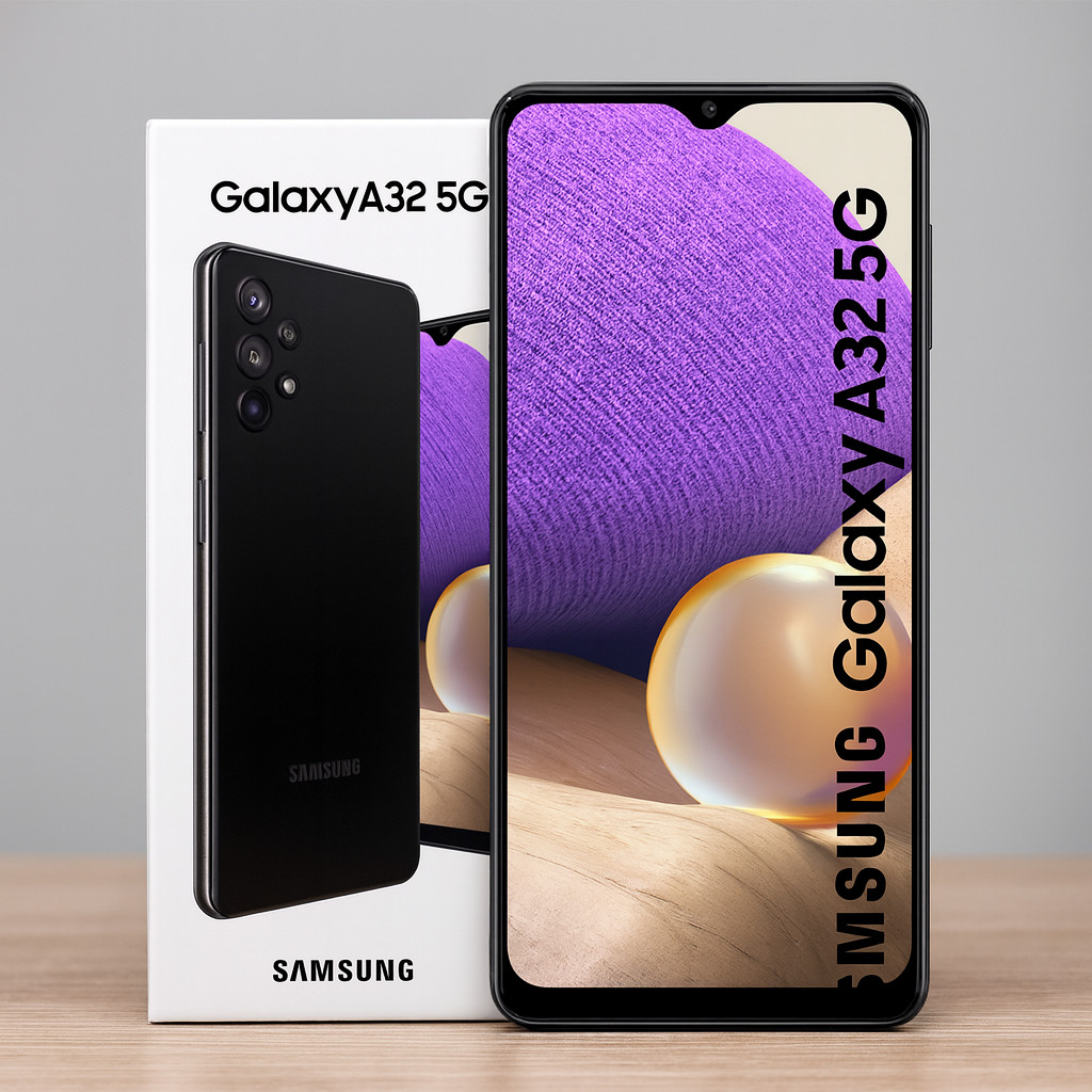 Samsung Galaxy A32 5G – 64 GB – Awesome Black (Unlocked)