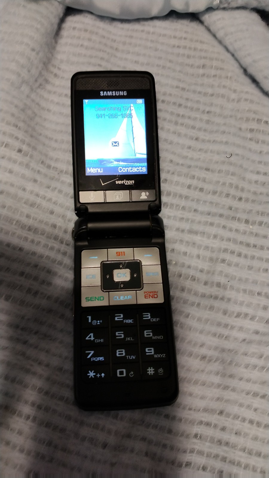 Samsung Flip Phone Haven SCH-U320 – Charcoal Gray (Verizon) Cellular Phone