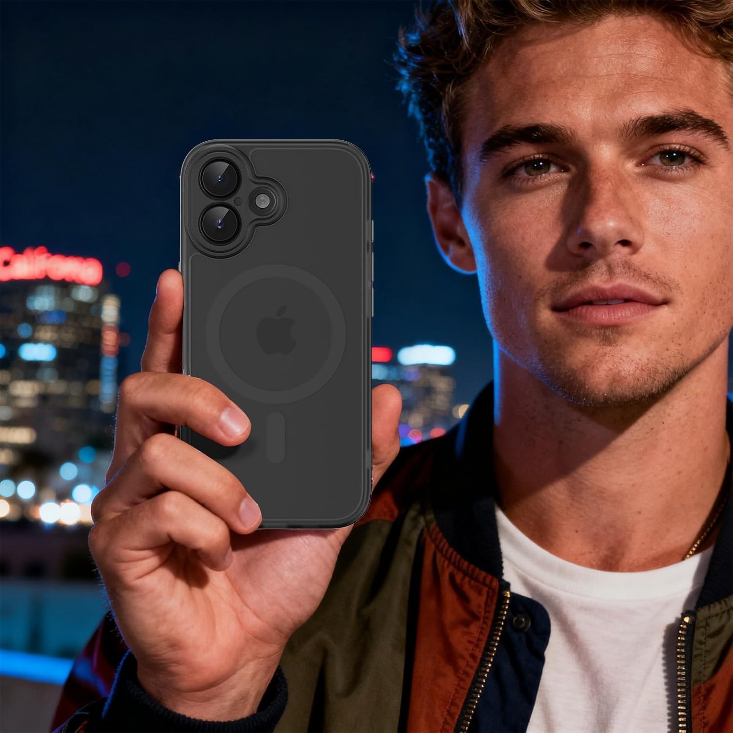iPhone 17 Case Soft Shockproof Protective Phone Cover Compatible with Mag Safe