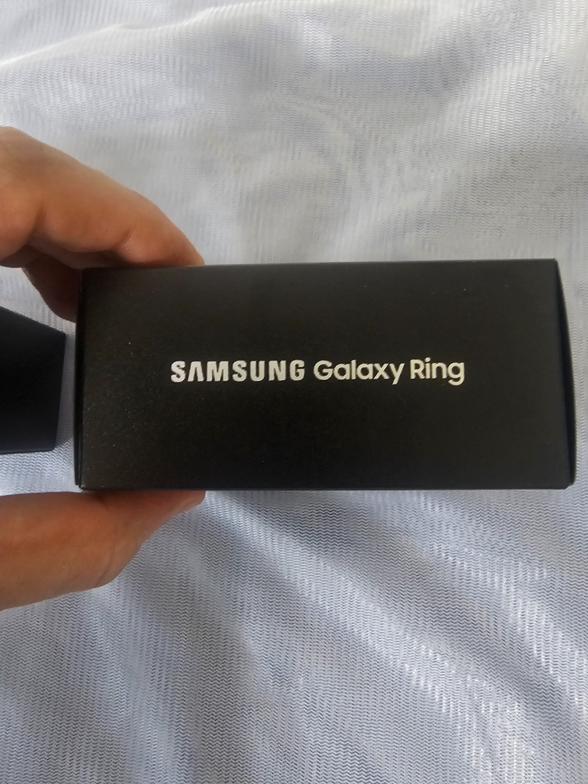 Genuine Samsung Galaxy Ring Titanium Black Silver Smart Ring Size 6 7 New