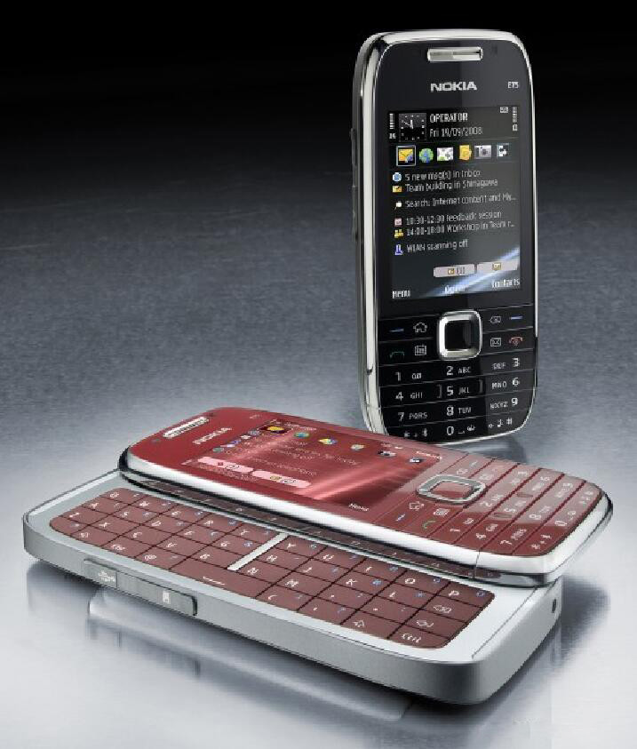 Original Nokia E75 3G HSDPA Wi-Fi Bluetooth GPS Radio QWERTY Slider Phone 2.4″