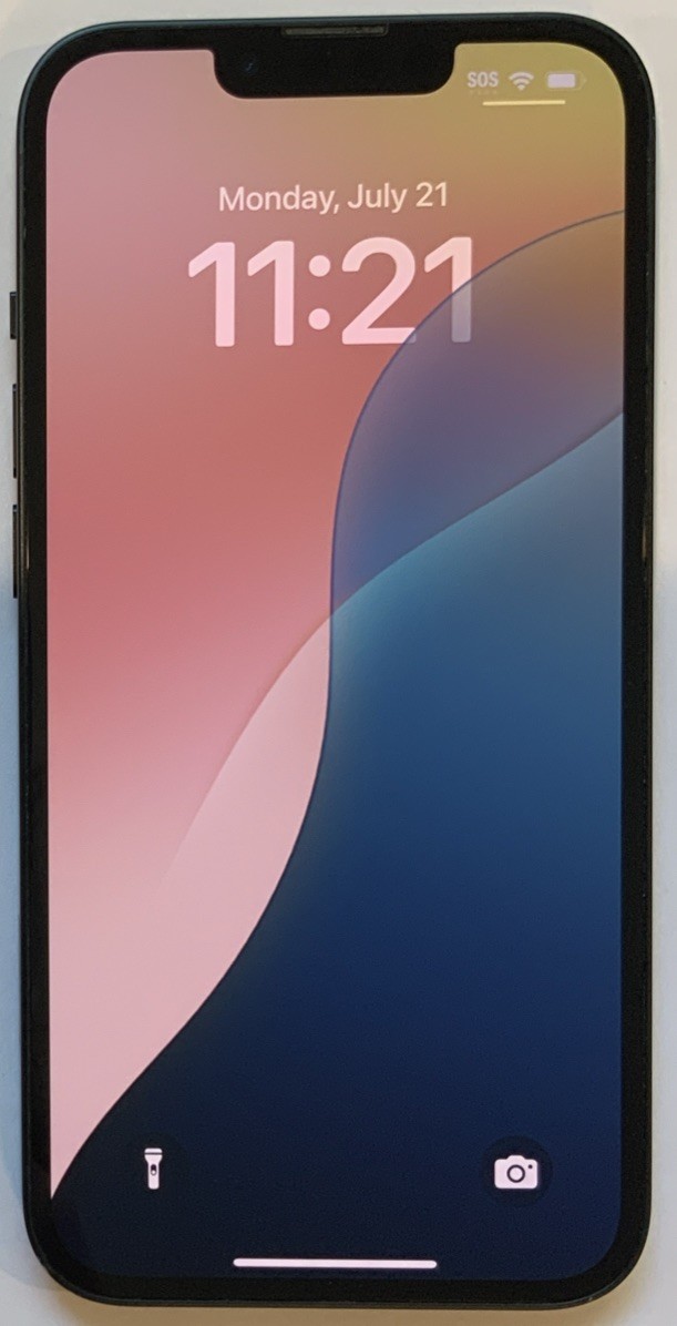 TESTED USED GSM UNLOCKED MIDNIGHT iPhone 13, 128GB A2482 MLML3LL/A (86% BATTERY)