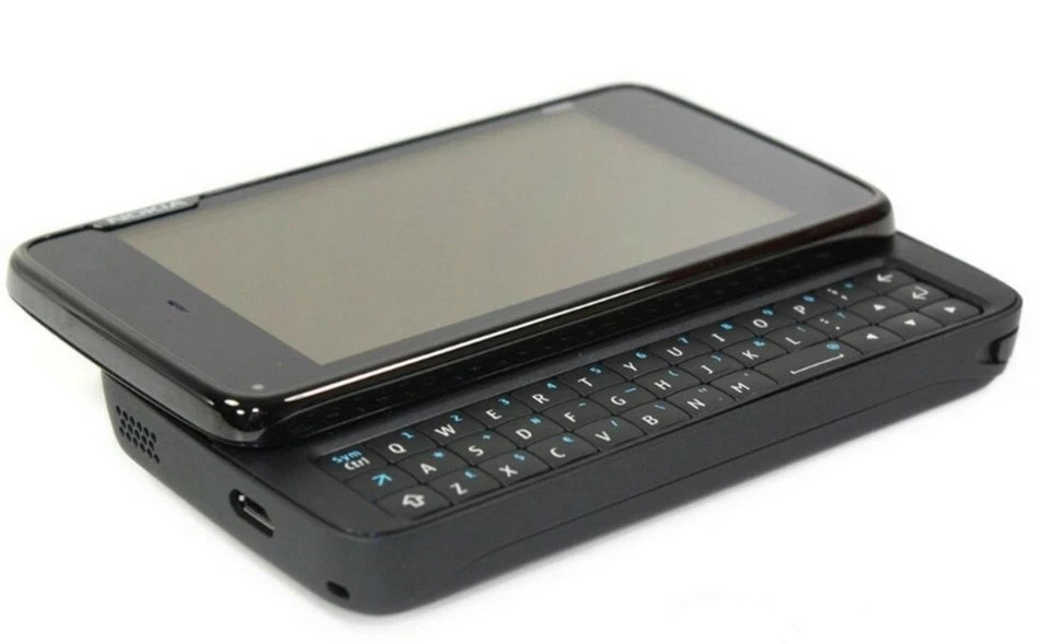 Nokia N900 5MP 32GB Black 3.5 Inch WiFi Keyboard Unlocked classic Mobile Phone
