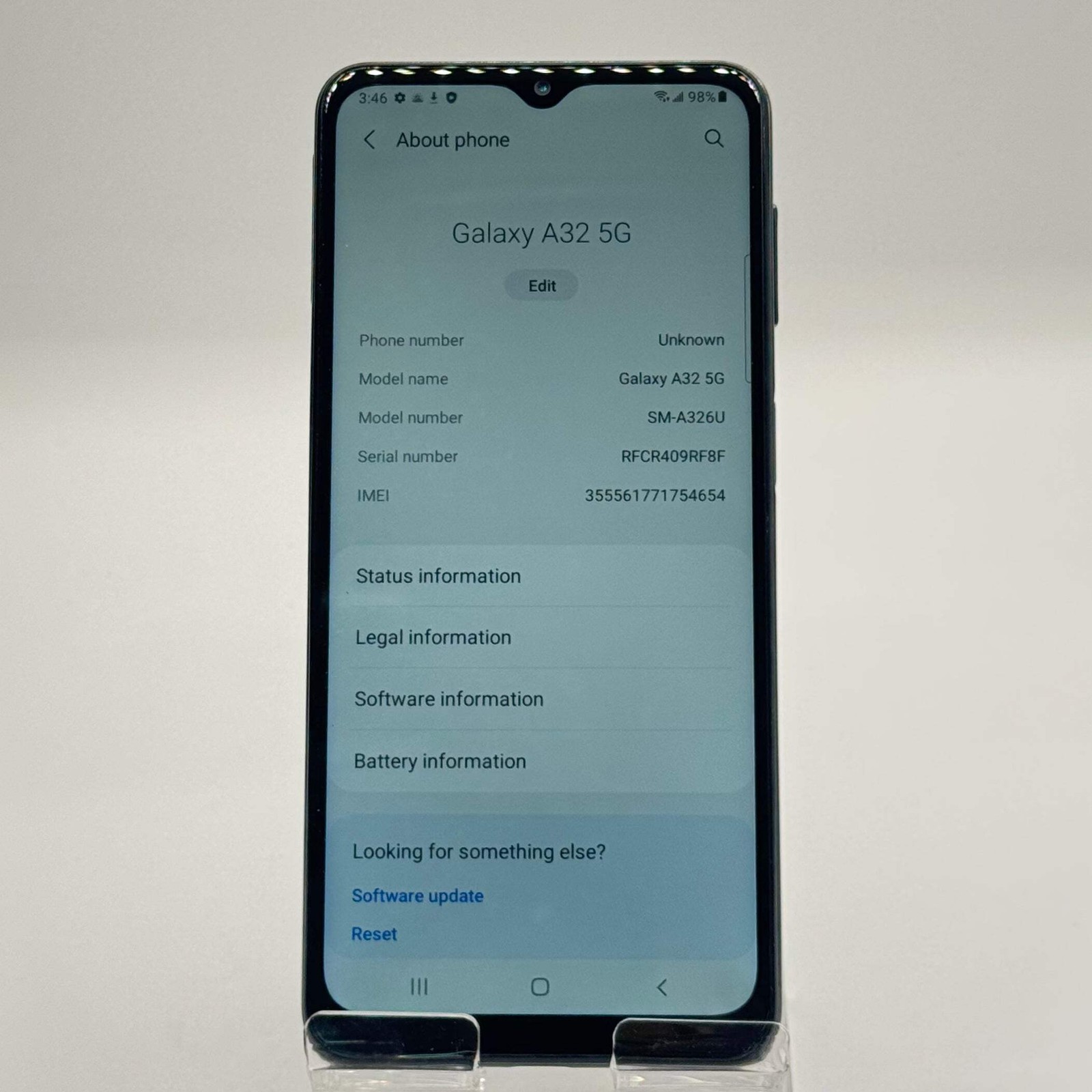 Samsung Galaxy A32 5G 64GB Unlocked Space Gray