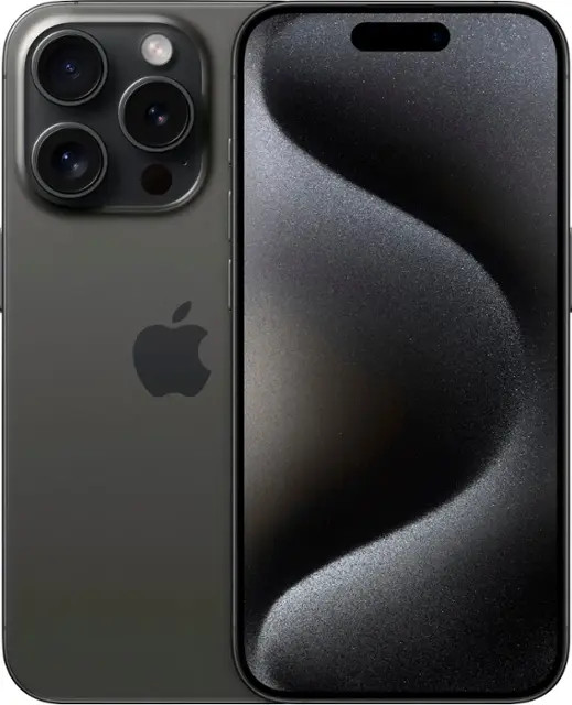 Apple iPhone 15 Pro Max – 256 GB – Black (Spectrum) EXCELLENT