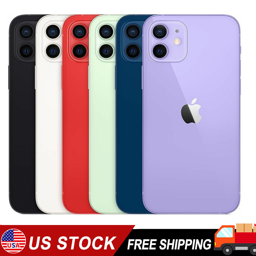 New Sealed Apple iPhone 12 Mini 64/128/256GB A2176 USA Stock Unlocked Smartphone