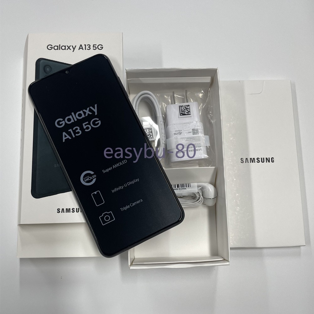 Unlocked Samsung Galaxy A13 5G SM-A136U 64GB+4GB 64MP Smartphone- New Sealed