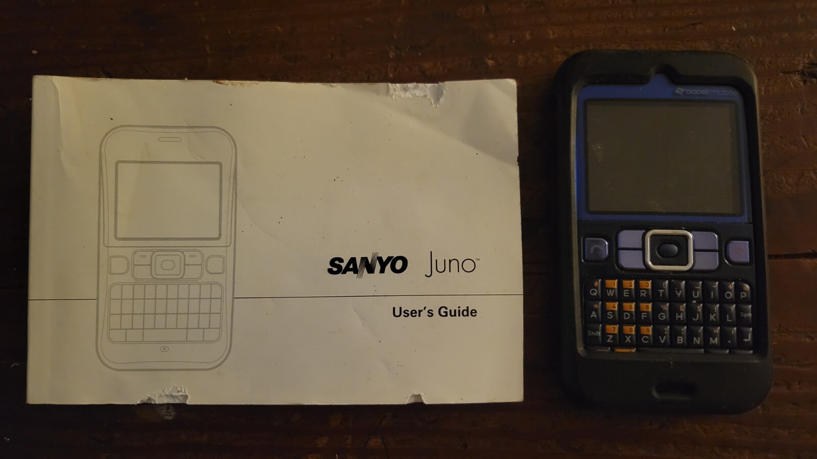 SANYO JUNO SCP 2700 CELL PHONE- 16 MB – Blue. WORKS GREAT. Excellent condition.