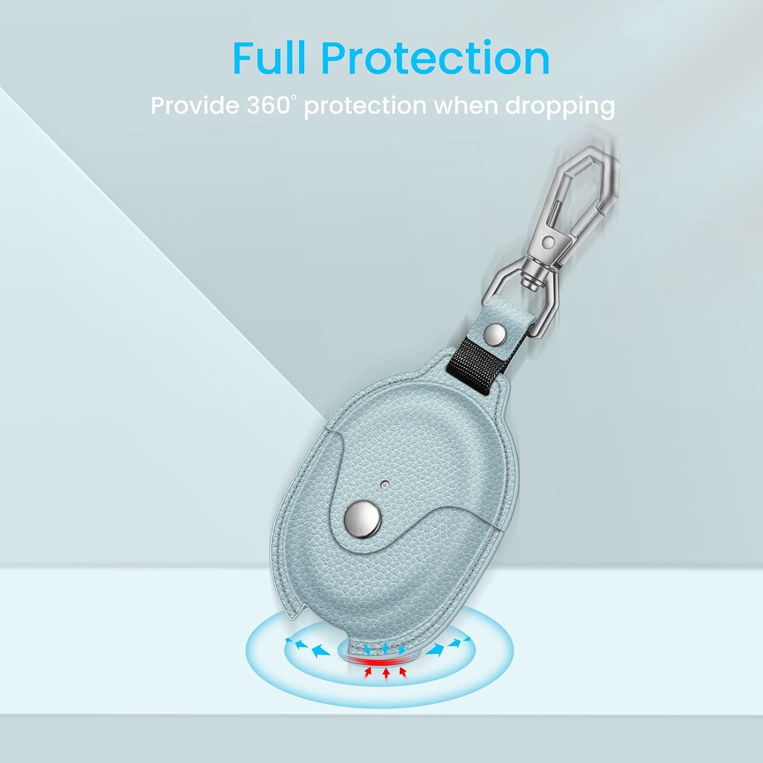 Slim Fit Protective Case in Ice Blue for Pixel Buds 2 (2020) & A-Series (2021)