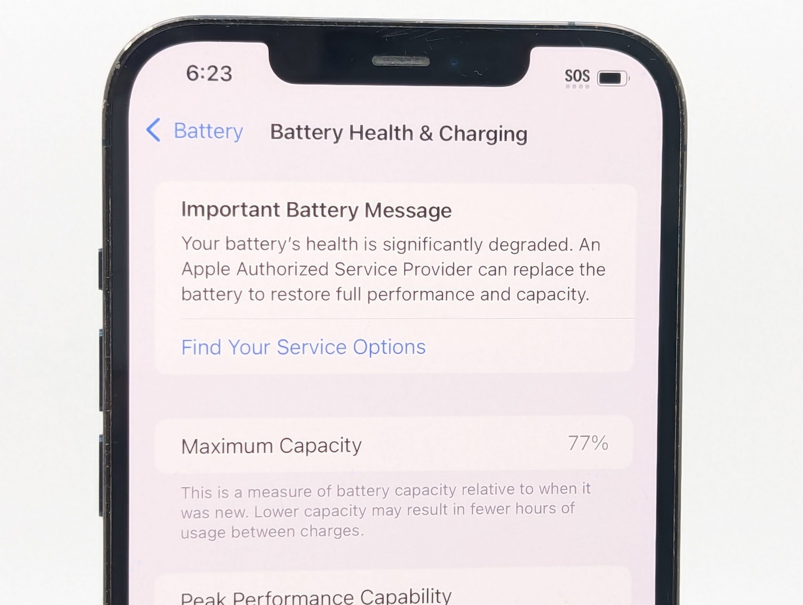 Apple iPhone 12 Pro Max A2342 128GB Fair Condition | Pacific Blue | UNLOCKED