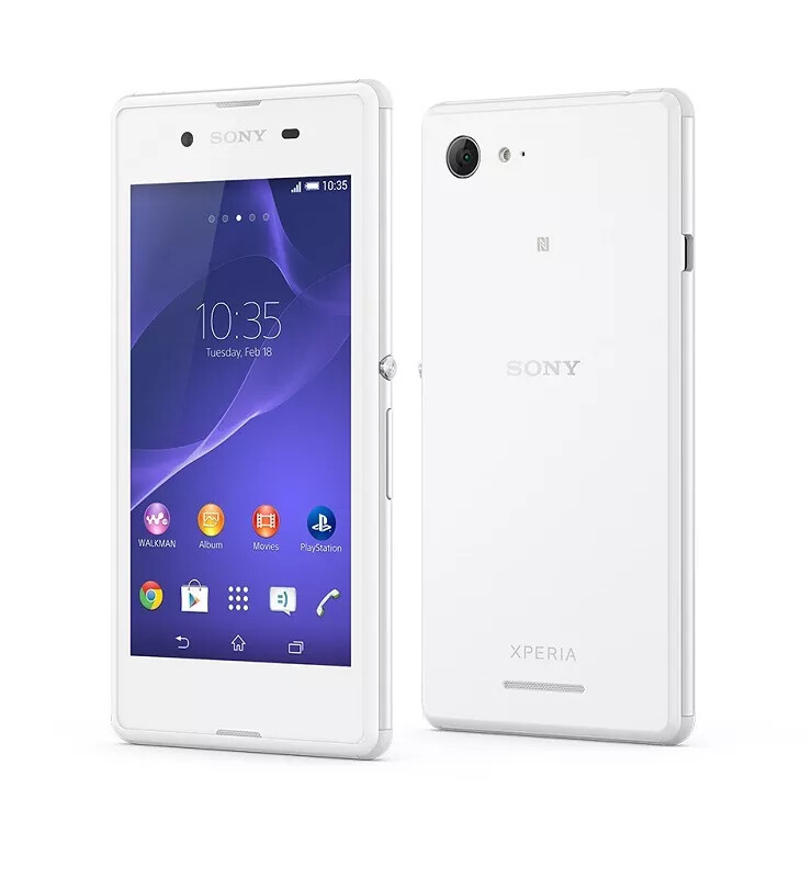 Sony Xperia E3 D2203 LTE 4G without Simlock 1GB RAM Bluetooth GPRS GPS Quad-Band