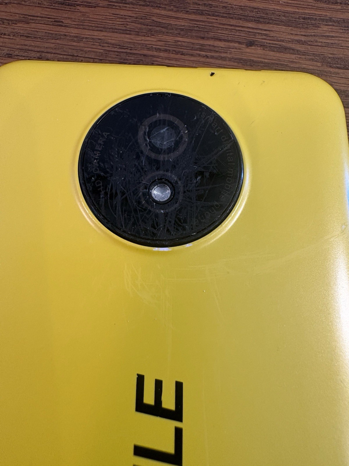 X Mobile X55 Android Smartphone Yellow Dual SIM 4G LTE Working Tested 16 GB