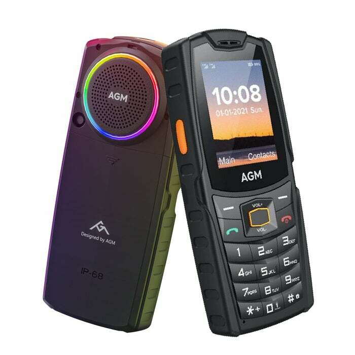AGM M6 Rugged Feature Phone Large Button Large Font Basic Seniors Phone No WiFi