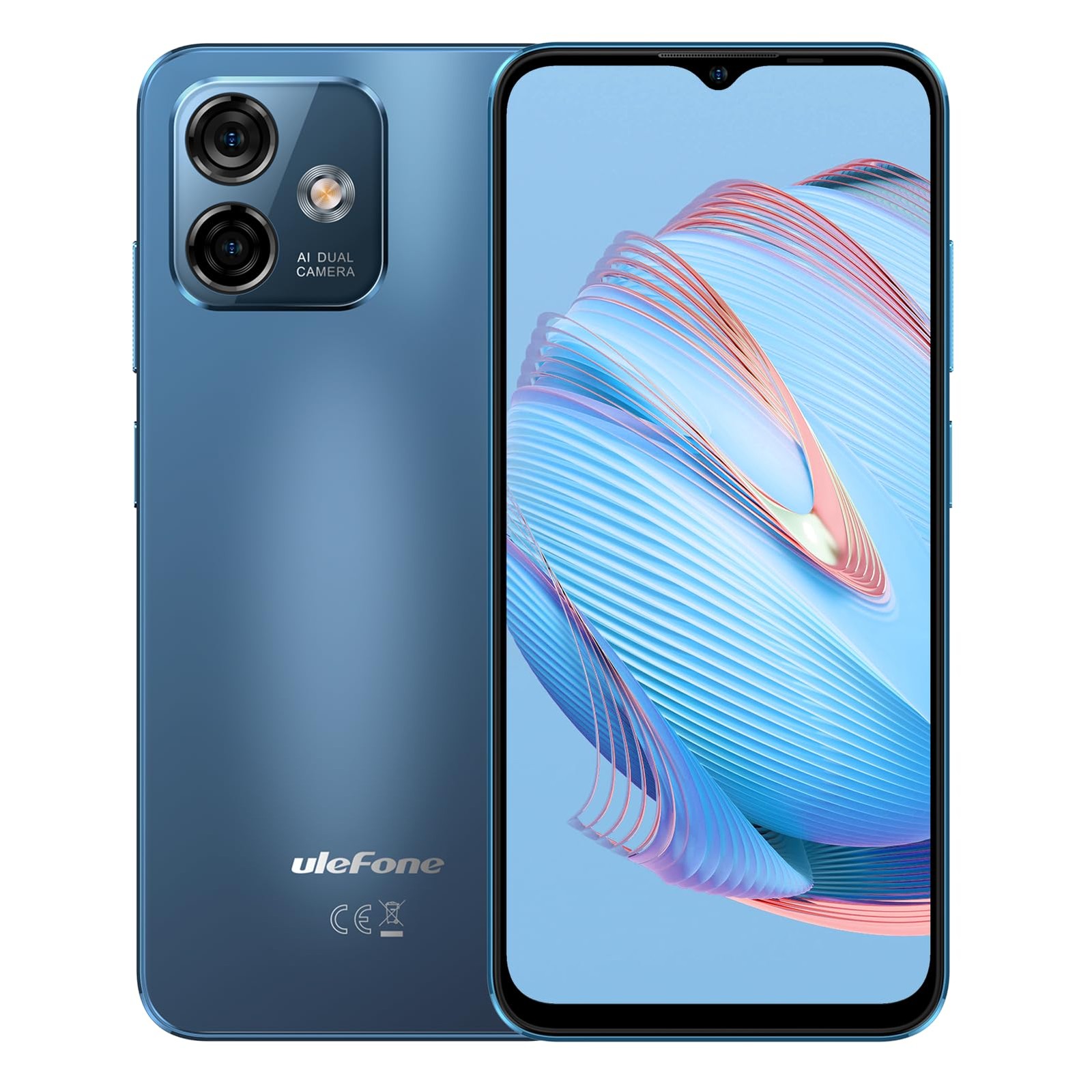 Ulefone Unlocked Cell Phones, Note 16 Pro 12GB + 128GB, 8-Core, 6.52 HD+ Display