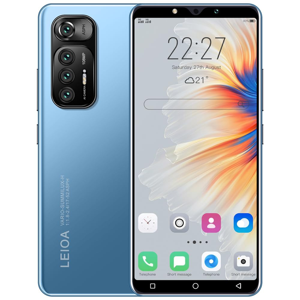 Telefono Android Inteligente Desbloqueado Con Pantalla 5-inch HD y Sim Doble