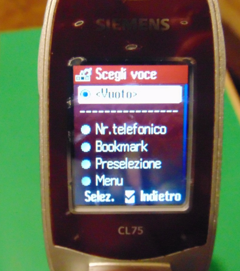 SIEMENS CL75 – WORKING