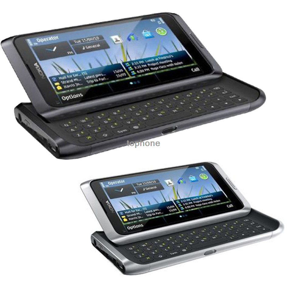 Unlocked Nokia E7 E7-00 Touch Screen Slide Keyboard 16GB 3G Wifi Original Phone