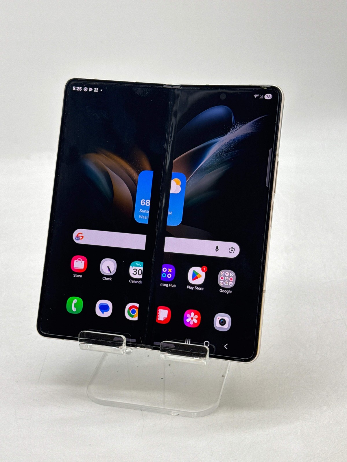 Unlocked Samsung Galaxy Z Fold4 7.6″ SM-F936U 256GB 12GB RAM Beige