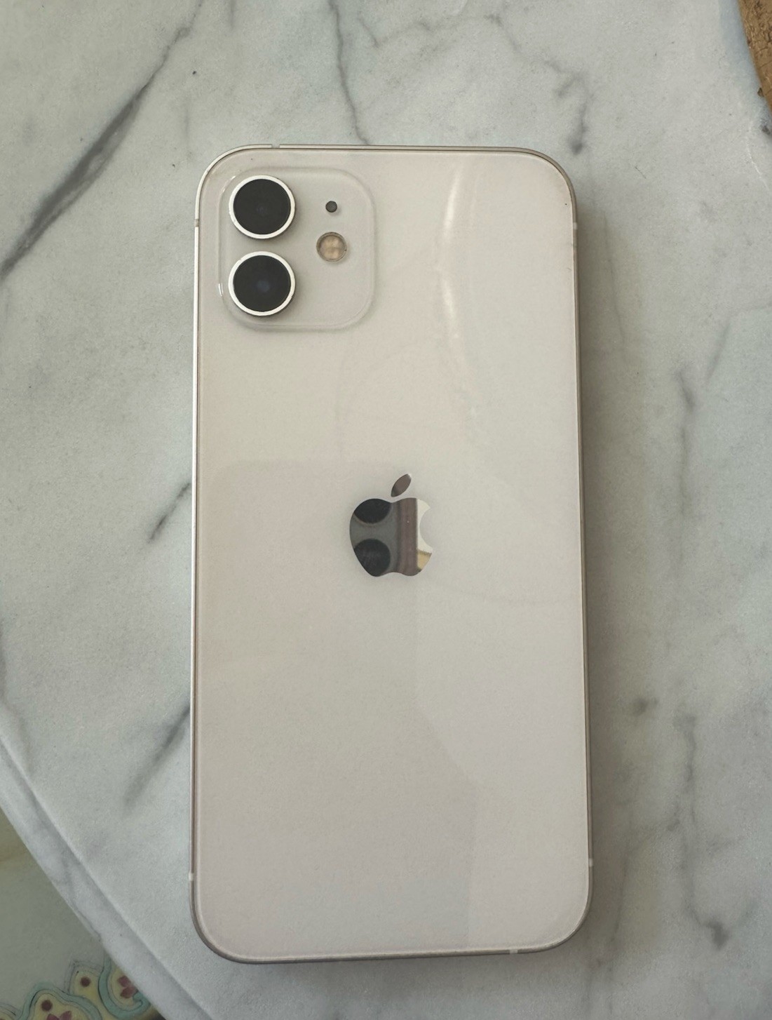 Apple iPhone 12 128GB Unlocked iOS White Dual Camera 12MP Slate Style
