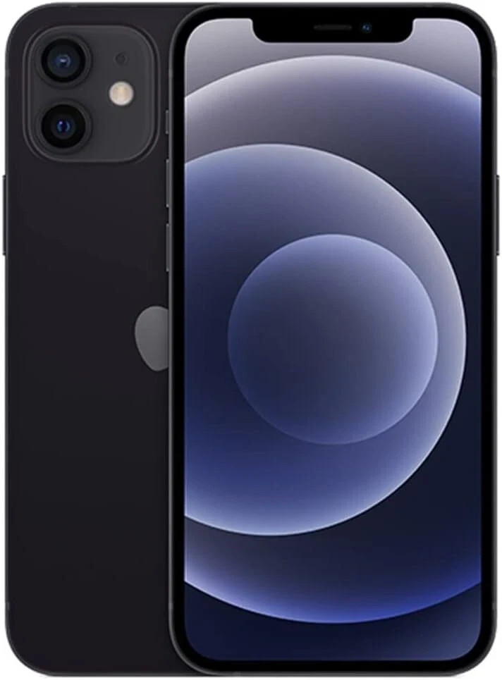 Apple iPhone 12 64GB Unlocked MODEL A2172 Black color open box