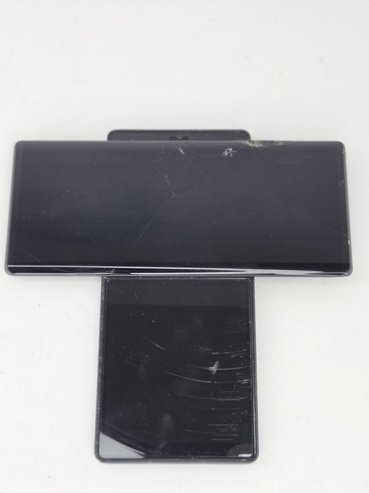LG Wing LM-F100TM FOR PARTS ONLY (Cracked/Damaged Screen) LOCKED
