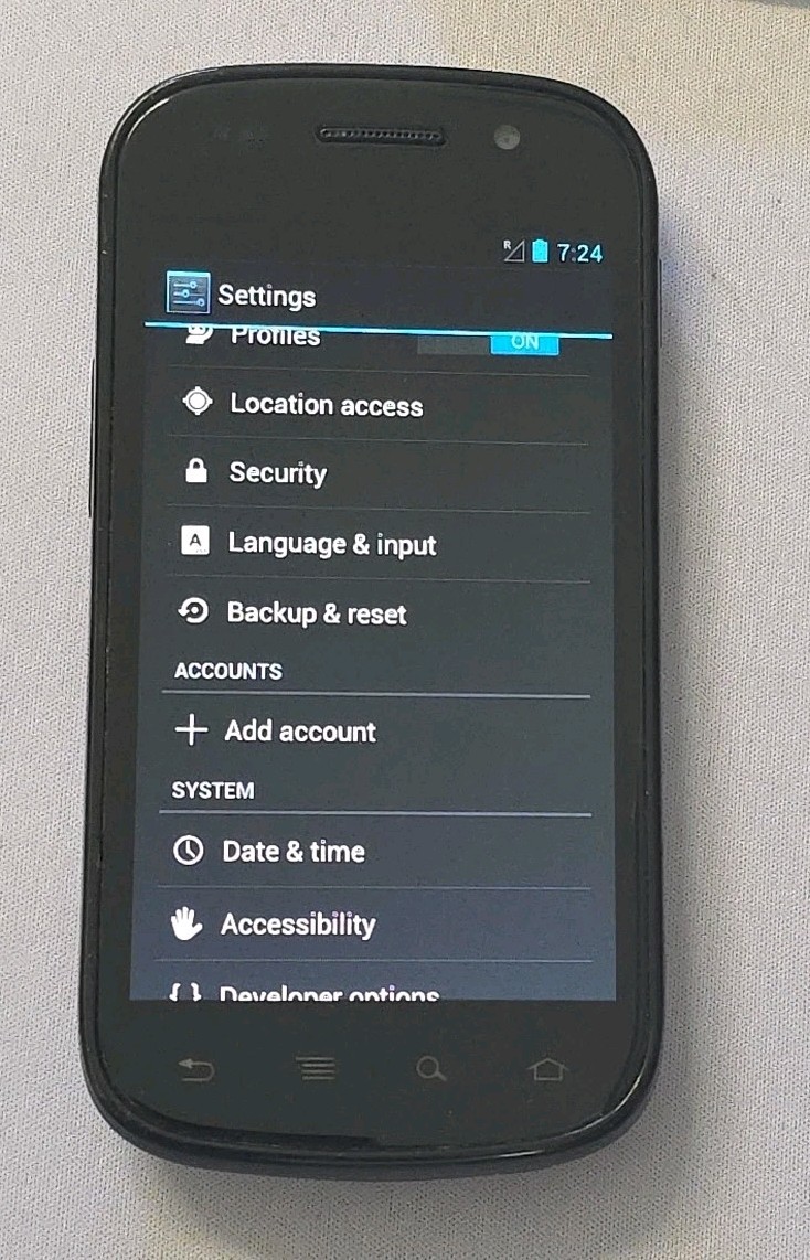 Samsung Nexus S 4G, SPH-D720, 16GB, CDMA, Sprint, Android, Custom Rom, 3G, Rare