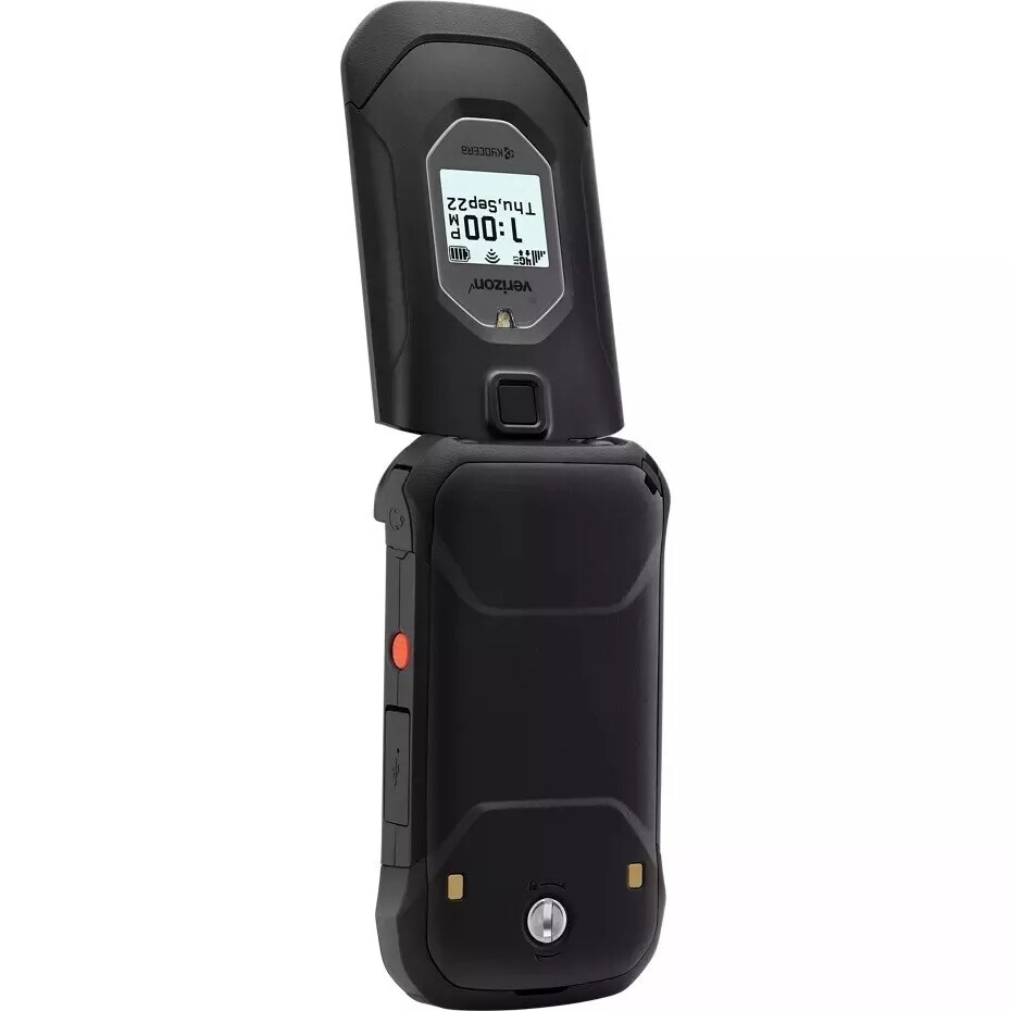 Excellent 8/10 Kyocera DuraXV+ Plus E4811NC 16GB Black Verizon RUGGED no camera