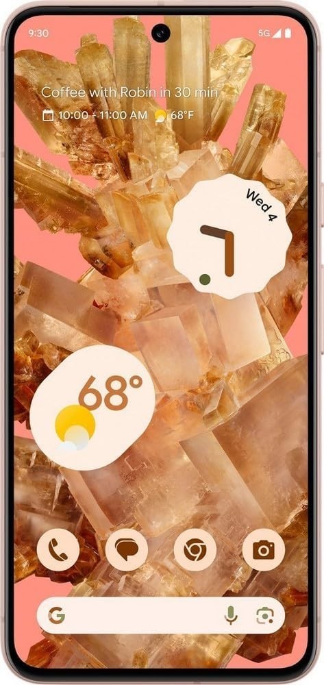 Google Pixel 8 G9BQD – Network-Unlocked 128GB Rose Pink *PARTS: GREEN SCREEN*